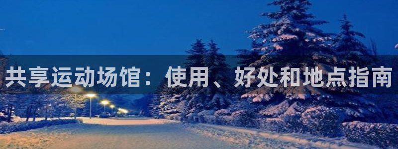 意昂体育3招商电话是多少：共享运动场馆：使用、好处和