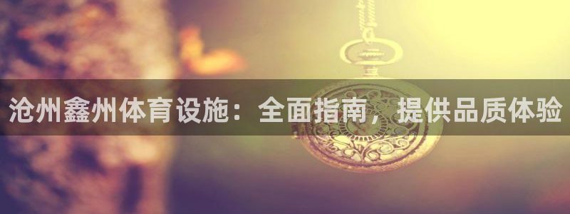 意昂平台体育：沧州鑫州体育设施：全面指南，提供品质体