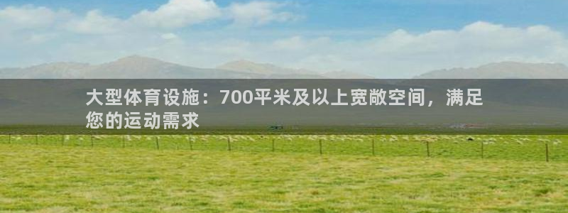 注册意昂3：大型体育设施：700平米及以上宽敞空间，