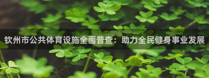 意昂3开户：钦州市公共体育设施全面普查：助力全民健身