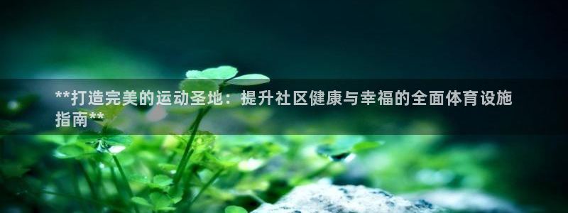 意昂体育3平台注册要钱吗：**打造完美的运动圣地：提